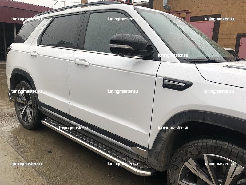 Пороги Changan CS95 Plus с накладным листом Ø53 CGCS95.23.41 Пороги Changan CS95 Plus с накладным листом Ø53 CGCS95.23.41