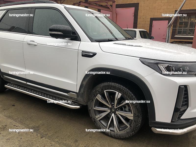 Пороги Changan CS95 Plus с накладным листом Ø53 CGCS95.23.41 Пороги Changan CS95 Plus с накладным листом Ø53 CGCS95.23.41