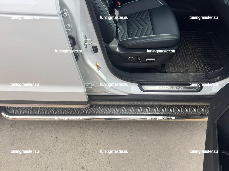 Пороги Changan CS95 Plus с накладным листом Ø53 CGCS95.23.41 Пороги Changan CS95 Plus с накладным листом Ø53 CGCS95.23.41