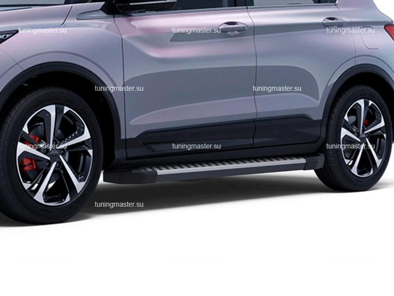 Боковые пороги для Geely Coolray (BMW Style) Боковые пороги для Geely Coolray (BMW Style)
