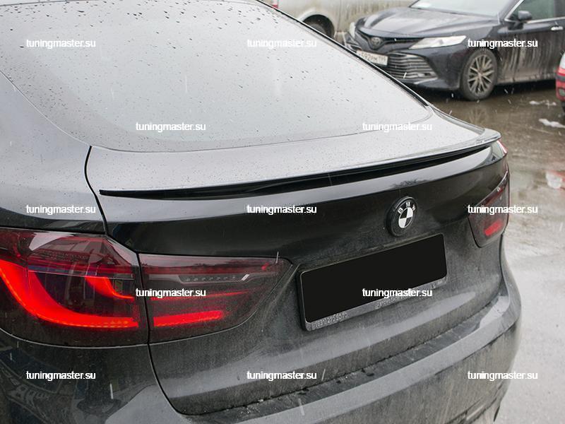 Спойлер на крышку багажника BMW X6 F16 (Black) Спойлер на крышку багажника BMW X6 F16 (Black)
