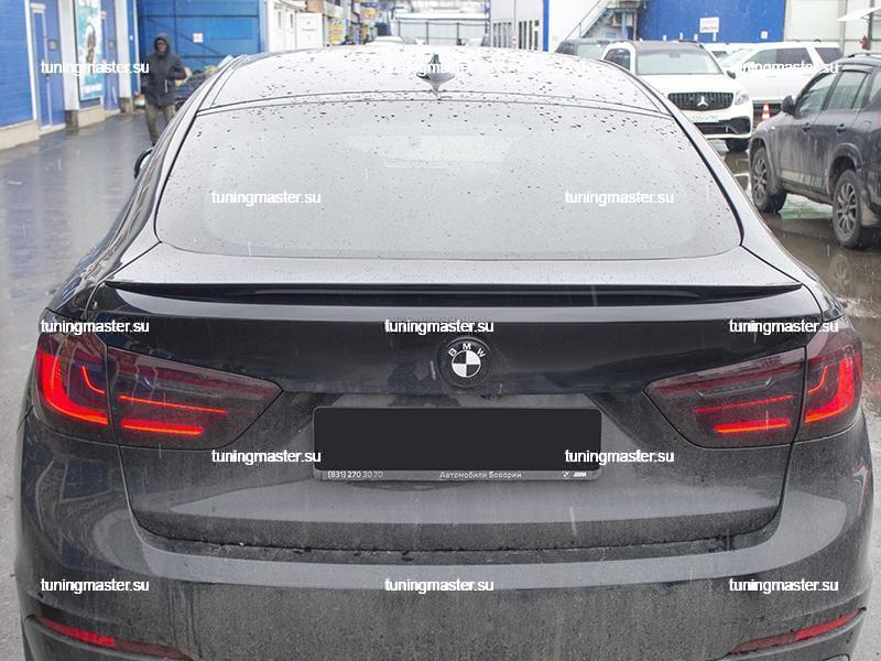 Спойлер на крышку багажника BMW X6 F16 (Black) Спойлер на крышку багажника BMW X6 F16 (Black)