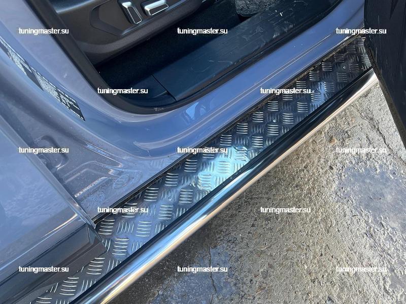 Пороги Haval H3 с накладным листом Ø53 HVH3.24.41 Пороги Haval H3 с накладным листом Ø53 HVH3.24.41