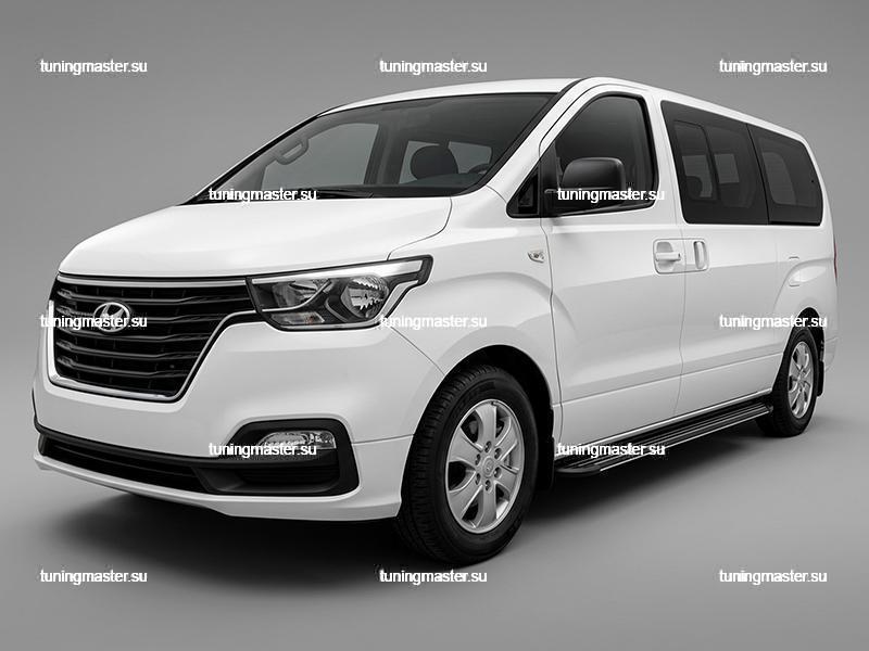 Боковые пороги для Hyundai Grand Starex Боковые пороги для Hyundai Grand Starex