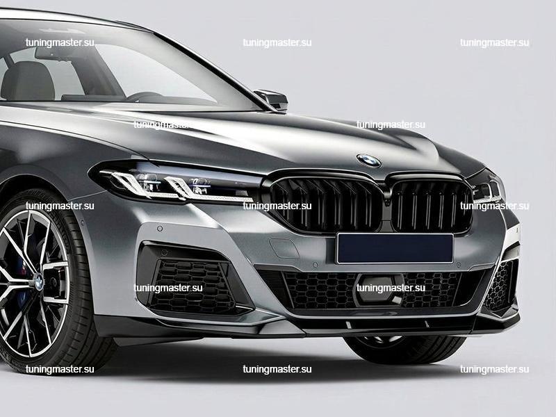 Сплиттер переднего бампера для BMW 5-Series G30 Сплиттер переднего бампера для BMW 5-Series G30